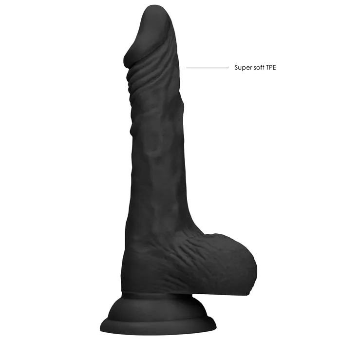Shots Media Female Sex Toys RealRock 7 Realistic Dildo With Balls Suction Cup