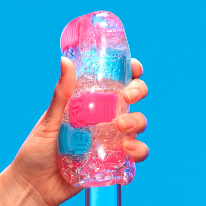Tenga Male Sex Toys Tenga Bobble Contrast Firm Soft Masturbator Crazy Cubes Texture