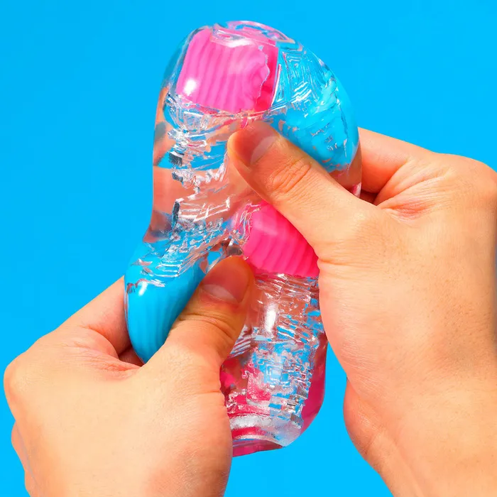 Tenga Male Sex Toys Tenga Bobble Contrast Firm Soft Masturbator Crazy Cubes Texture