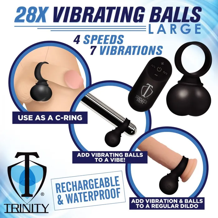 Trinity Vibes Dildos 28X Vibrating Balls