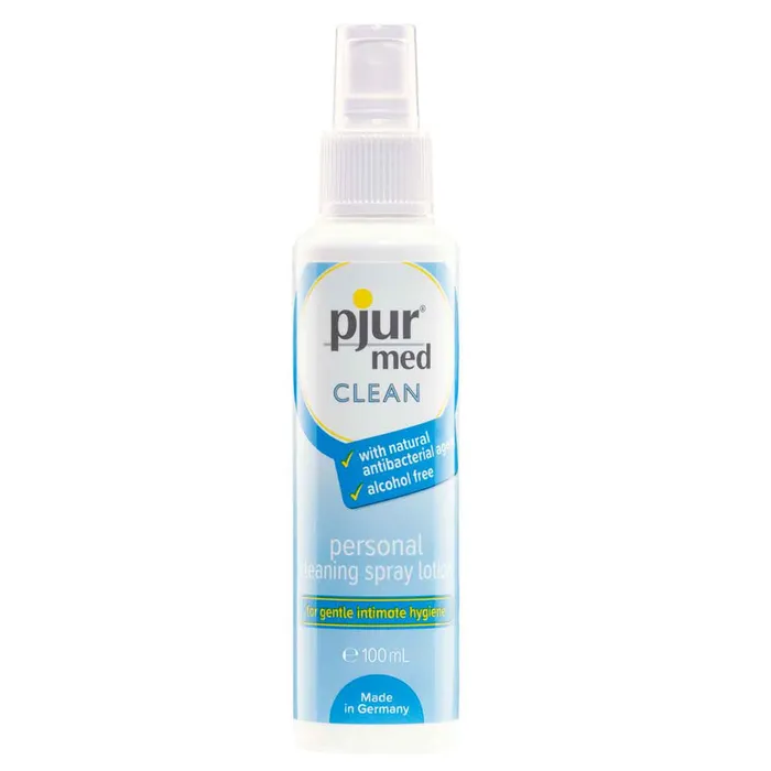 Vibrators Pjur Pjur Med Clean AlcoholFree Personal Hygiene Spray Lotion