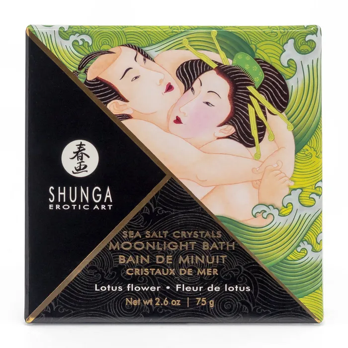 Vibrators SHUNGA Erotic Art Shunga Organic Foaming Scented Dead Sea Bath Salts Lotus Flower Vibrators SHUNGA Erotic Art Shunga Organic Foaming Scented Dead Sea Bath Salts Lotus Flower