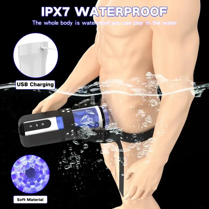 Wearable Thrusting Male Sex Machine Xinghaoya Female Sex Toys
