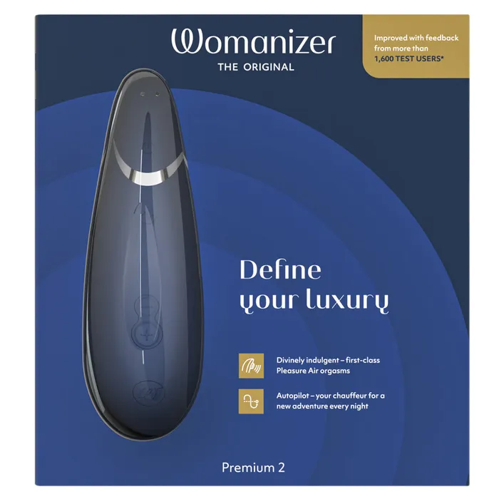Womanizer Premium 2 Contactless Clitoral Stimulator Womanizer Female Sex Toys