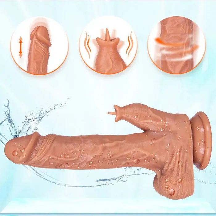 Xinghaoya Female Sex Toys Remote Control Thrusting Rabbit Dildo
