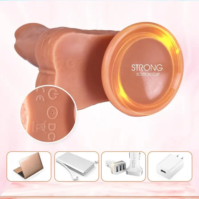 Xinghaoya Female Sex Toys Remote Control Thrusting Rabbit Dildo
