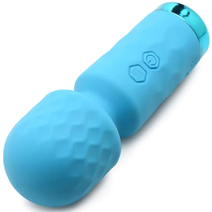 10x Mini Silicone Wand Blue XR Brands Bang Vibrators