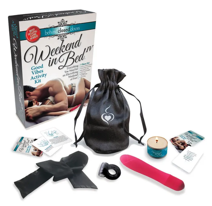 2024 Holiday Sale Weekend in Bed 4 Good Vibes Activity Kit Vibrators