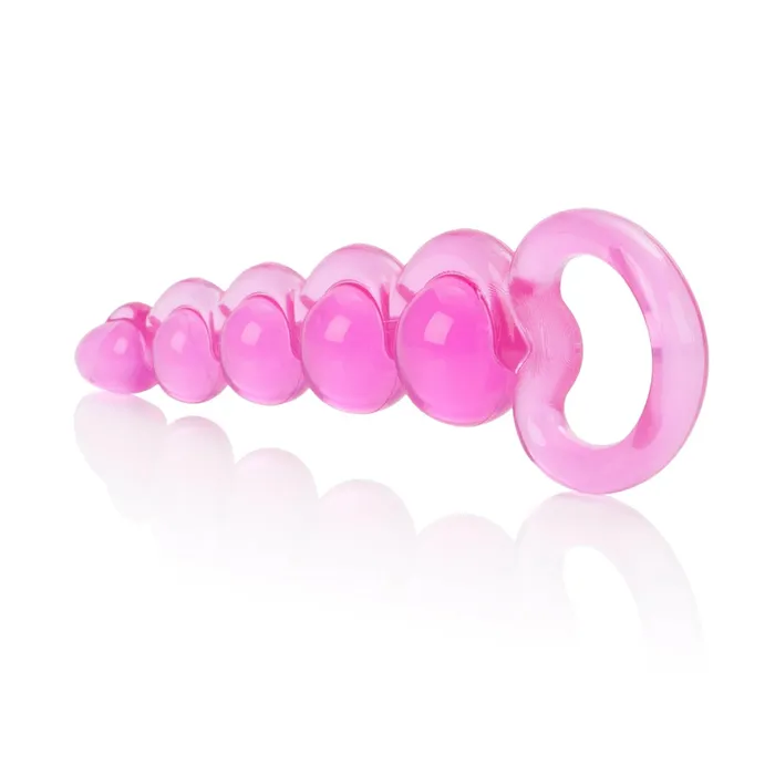 Anal CalExotics Basic Essentials Beaded Probe Pink