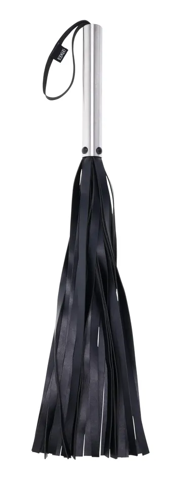 Anal Sportsheets Edge Flogger Black Silver