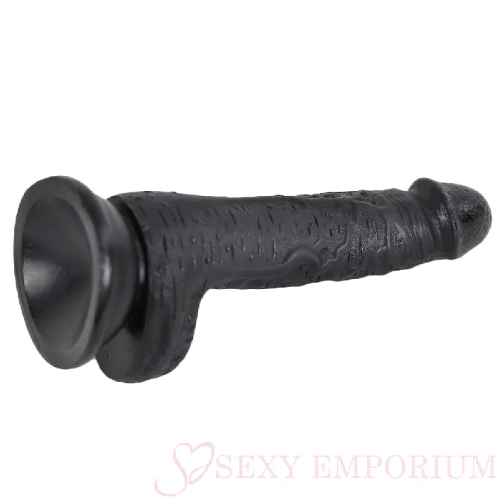 Anal Superior 7 Inch Dildo Black Sexy Emporium