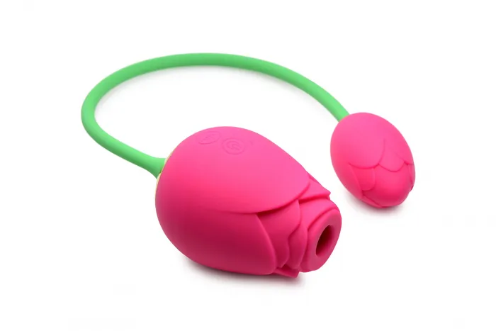 Bloomgasm Rose Duet Sucking Rose and Vibrating Rosette XR Brands inmi Vibrators Bloomgasm Rose Duet Sucking Rose and Vibrating Rosette XR Brands inmi Vibrators
