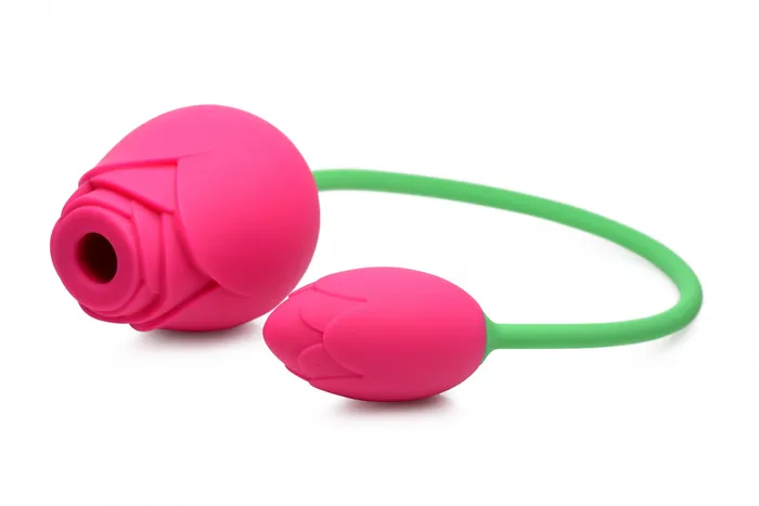 Bloomgasm Rose Duet Sucking Rose and Vibrating Rosette XR Brands inmi Vibrators Bloomgasm Rose Duet Sucking Rose and Vibrating Rosette XR Brands inmi Vibrators