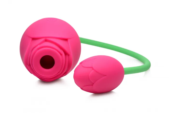 Bloomgasm Rose Duet Sucking Rose and Vibrating Rosette XR Brands inmi Vibrators Bloomgasm Rose Duet Sucking Rose and Vibrating Rosette XR Brands inmi Vibrators