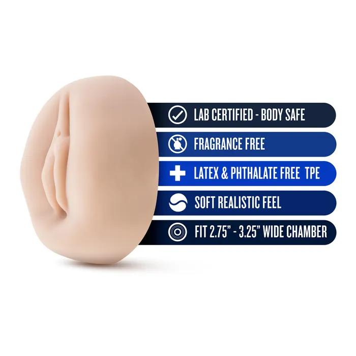 Blush Novelties Male Sex Toys Performance Universal Pump Sleeve Vagina Beige Blush Novelties Male Sex Toys Performance Universal Pump Sleeve Vagina Beige