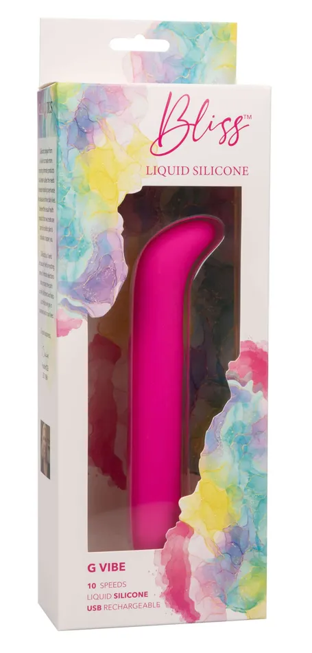 CalExotics Vibrators Bliss Liquid Silicone G Vibe Pink CalExotics Vibrators Bliss Liquid Silicone G Vibe Pink