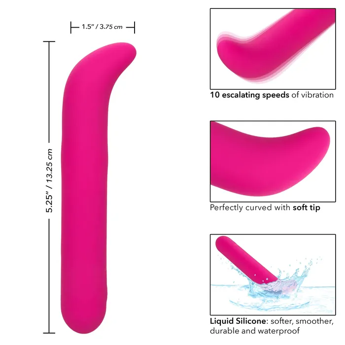 CalExotics Vibrators Bliss Liquid Silicone G Vibe Pink CalExotics Vibrators Bliss Liquid Silicone G Vibe Pink