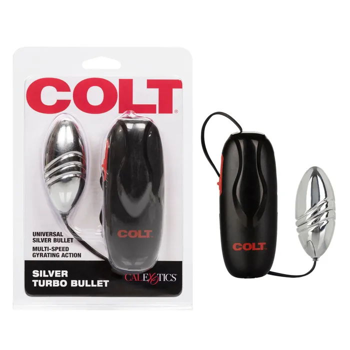 CalExotics Vibrators Colt Turbo Bullet Silver CalExotics Vibrators Colt Turbo Bullet Silver