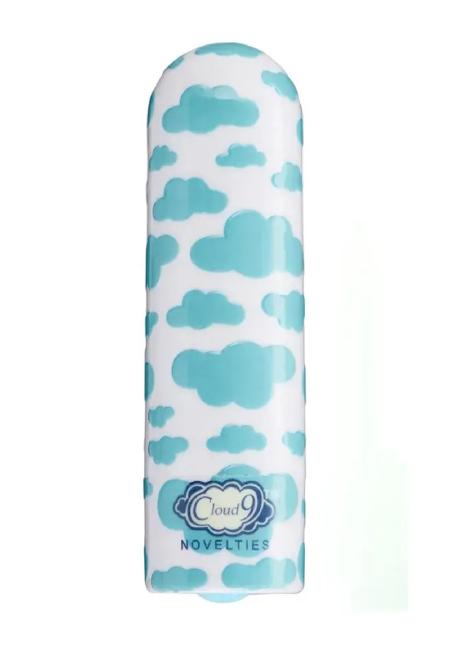 Cloud 9 Novelties 420 Stubby Vibe Cloud Whiteblue Vibrators