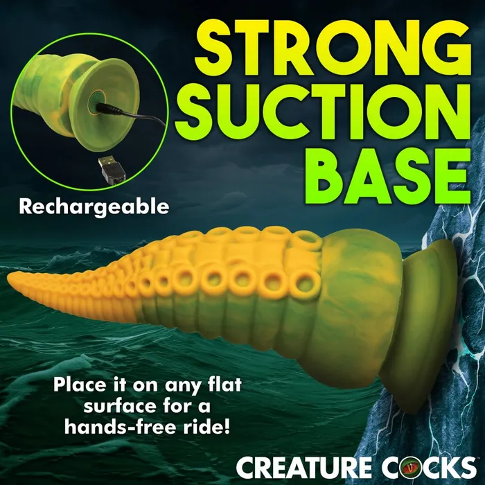 Creature Cocks Female Sex Toys Fantasy Dildos Creature Dildos Monstropus 20 Vibrating Tentacle Dildo