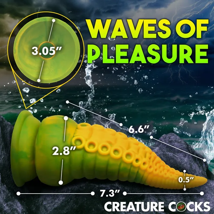 Creature Cocks Female Sex Toys Fantasy Dildos Creature Dildos Monstropus 20 Vibrating Tentacle Dildo