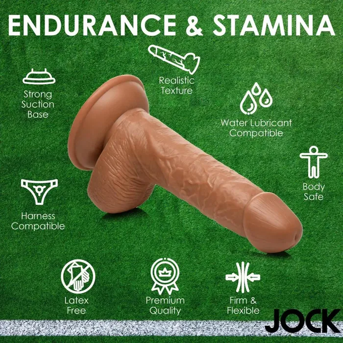 Dildos Curve Toys Realistic Dildo Baseball Brian 7 Inch Dildo