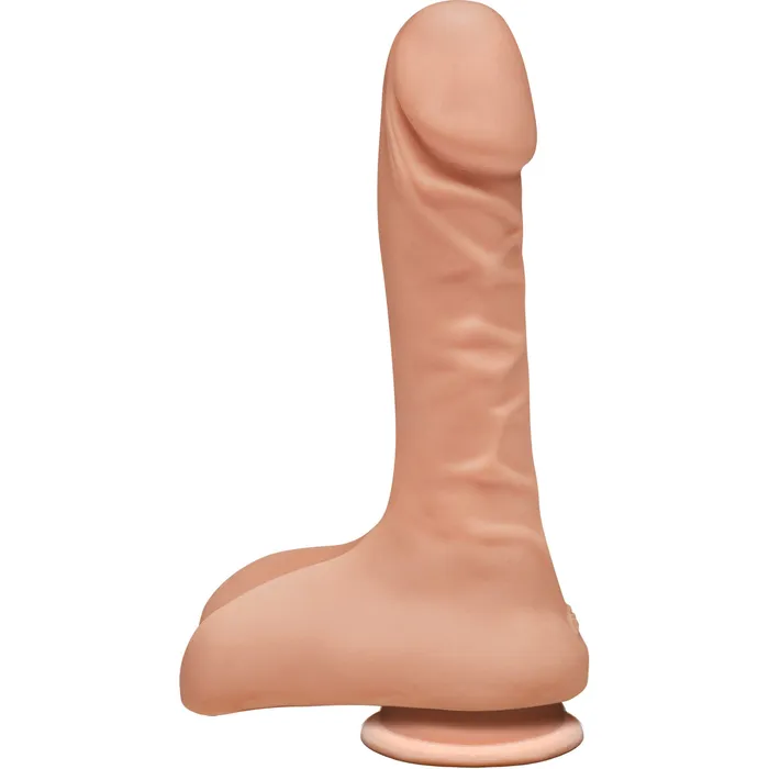 Doc Johnson Dildos The D Super D 9 Inch With Balls Vanilla