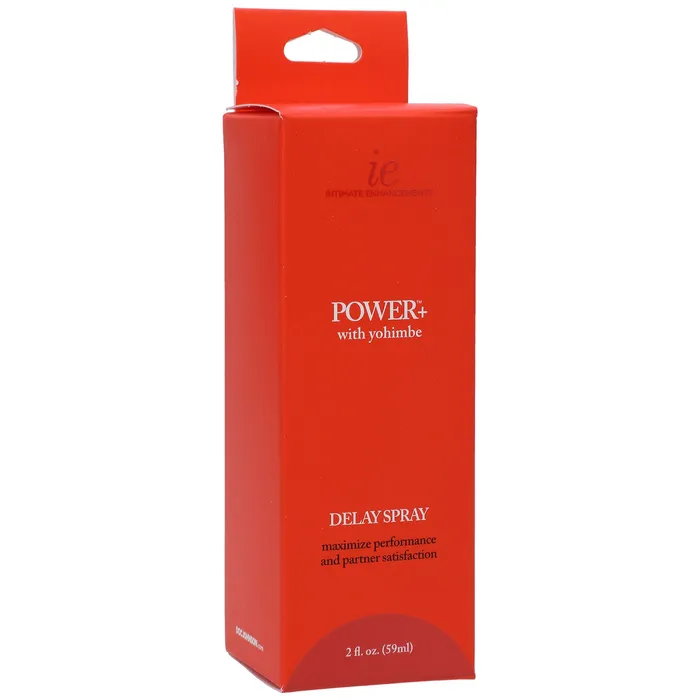 Doc Johnson Male Sex Toys Power Plus Delay Spray for Men 2 Fl Oz Boxed