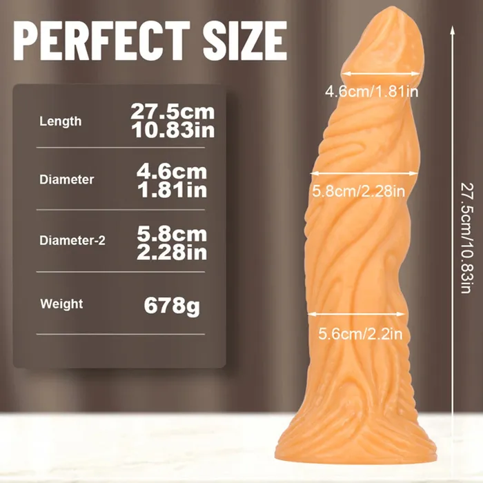 Domlust Anal Large Monster Dildo Anal Dilator Butt Plug Exotic Giant Anal Plug Sex Toys for Women Men
