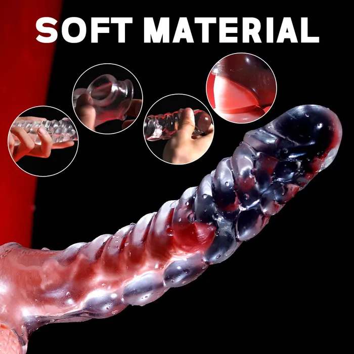 Domlust Male Sex Toys Vibrating Cock Sleeve Penis Enlarger Penis Ring Delay Ejaculation Condom Sex Toy for Men
