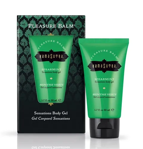 Female Sex Toys Kama Sutra Pleasure Balm Sensations Body Gel Spearmint 17 Fl Oz