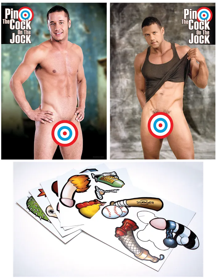 Female Sex Toys Sportsheets Pin the Cock on the Jock Game A Naughty Twist on a Classic Party Game