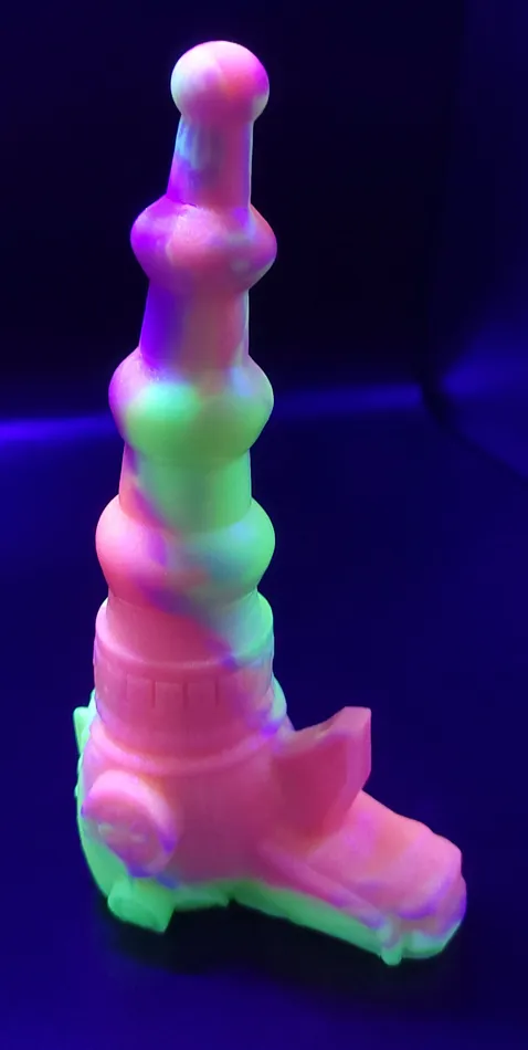 From The Edge Toys Female Sex Toys FLOP Mini Raygun GITDUV Soft silicone RG563