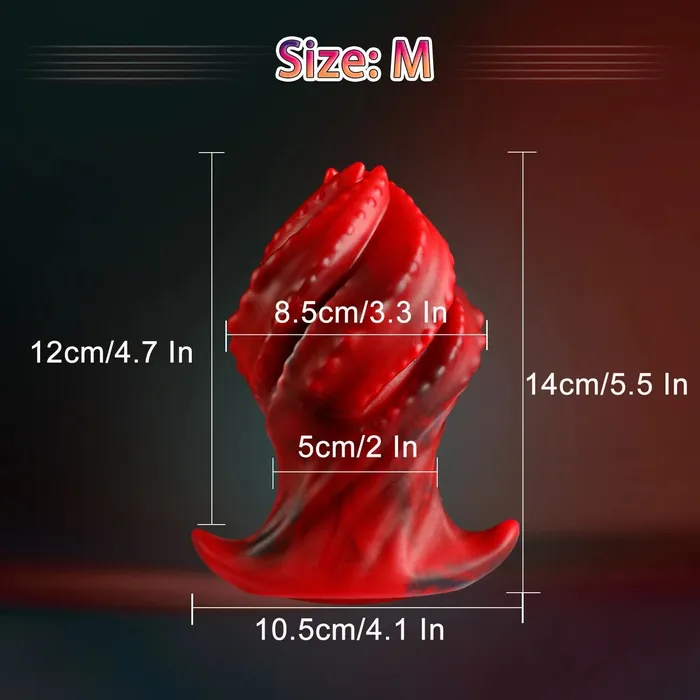 Huge Silicone Monster Dildo Butt Plug Big Girth Fantasy Dildos Gspot Anal Sex Toys Domlust Anal