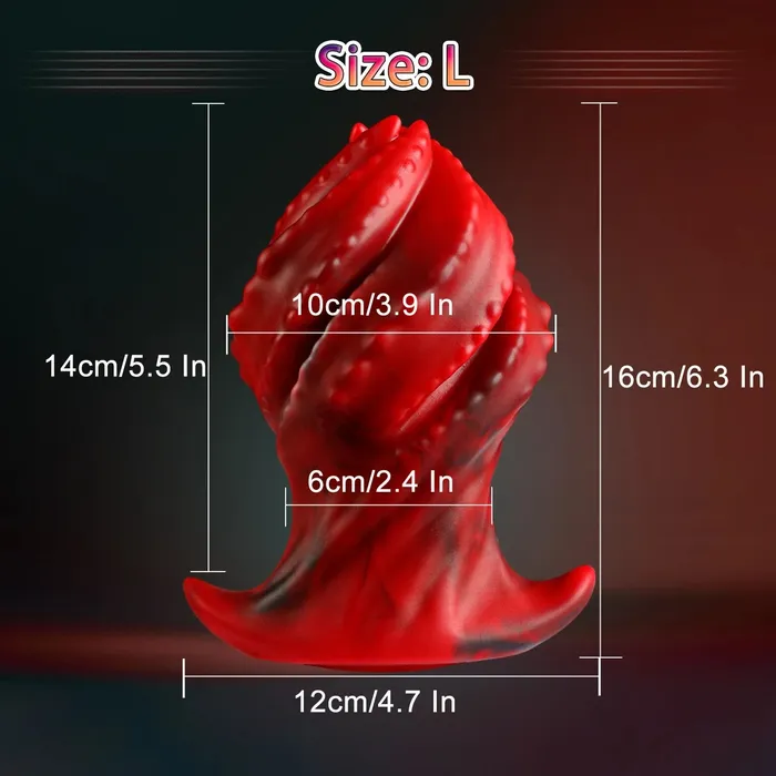 Huge Silicone Monster Dildo Butt Plug Big Girth Fantasy Dildos Gspot Anal Sex Toys Domlust Anal
