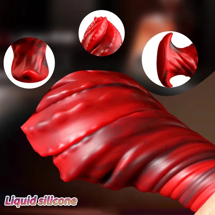 Huge Silicone Monster Dildo Butt Plug Big Girth Fantasy Dildos Gspot Anal Sex Toys Domlust Anal
