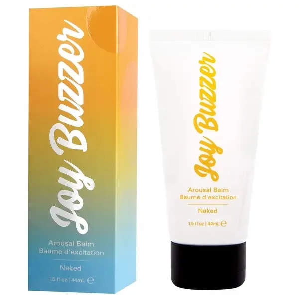 Jelique Female Sex Toys JOY BUZZER Clitoral Arousal Balm Naked Flavor Free 15oz 44mL
