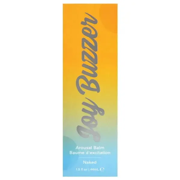 Jelique Female Sex Toys JOY BUZZER Clitoral Arousal Balm Naked Flavor Free 15oz 44mL
