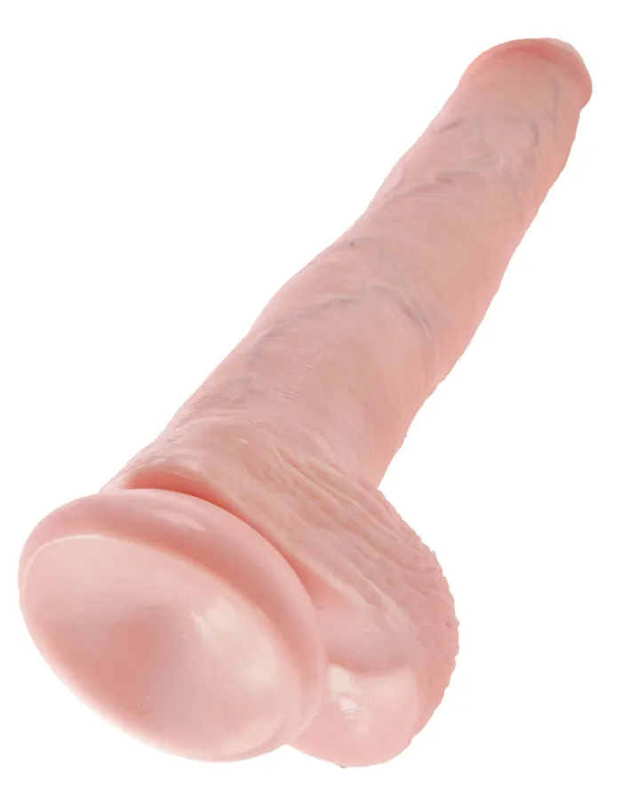 King Cock 14 Inch Cock With Balls Light Pipedream Dildos
