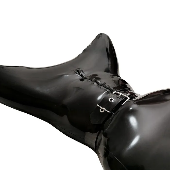 Latex Restraint Bag Bondage Clothing For Men and Women CJ Couples