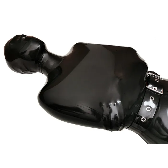 Latex Restraint Bag Bondage Clothing For Men and Women CJ Couples