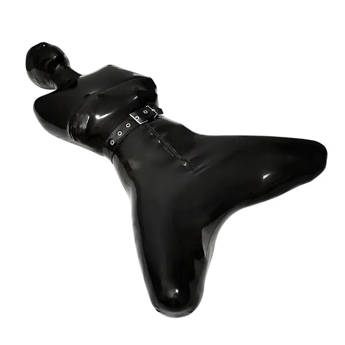 Latex Restraint Bag Bondage Clothing For Men and Women CJ Couples