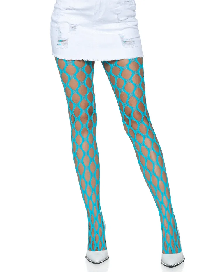 Leg Avenue Leg Avenue Jumbo Pothole Net Tights Neon Blue One Size Vibrators Leg Avenue Leg Avenue Jumbo Pothole Net Tights Neon Blue One Size Vibrators