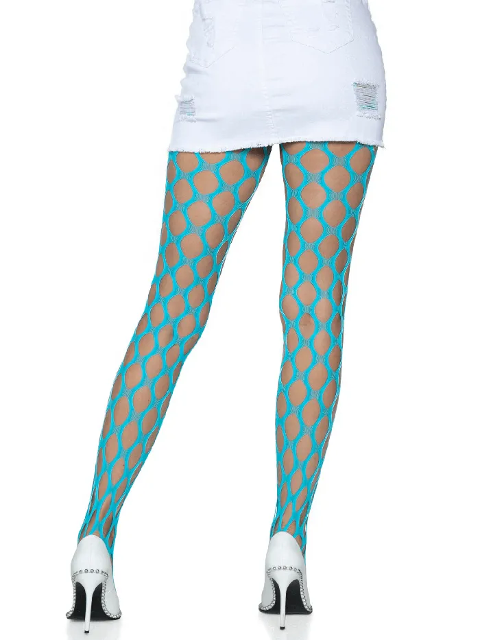 Leg Avenue Leg Avenue Jumbo Pothole Net Tights Neon Blue One Size Vibrators Leg Avenue Leg Avenue Jumbo Pothole Net Tights Neon Blue One Size Vibrators