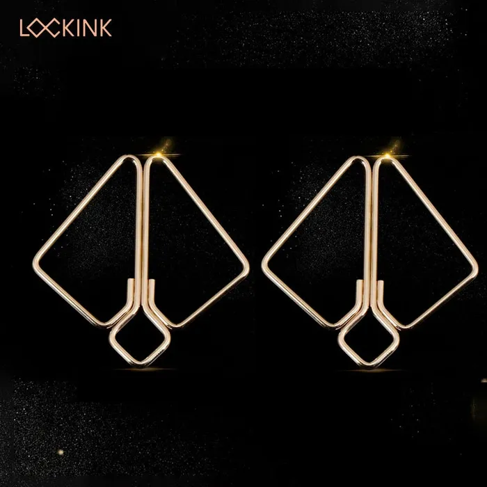 Luxury BDSM Metal Nipple Clamps Bondage Clips Lockink Couples