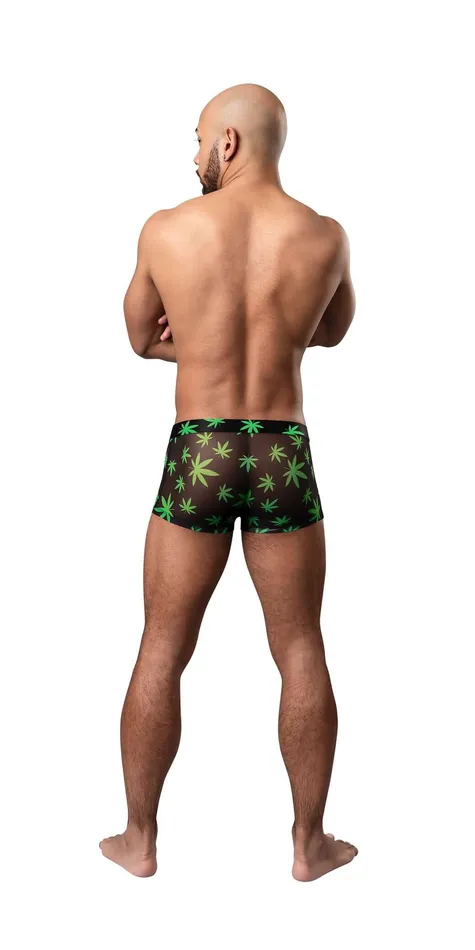 Male Sex Toys Hazy Dayz Pouch Short XLarge Pot Leaf Male Power Male Sex Toys Hazy Dayz Pouch Short XLarge Pot Leaf Male Power