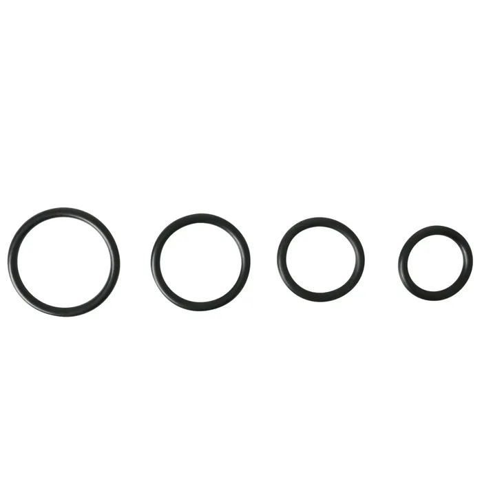 Male Sex Toys Rubber O Ring 4 Pack Sportsheets