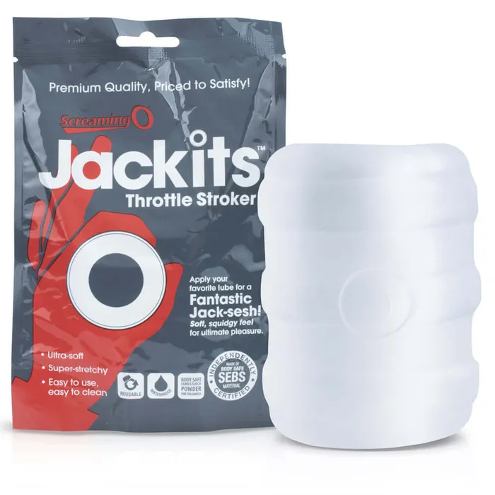 Male Sex Toys Screaming O Jackits Throttle Stroker Clear Each Male Sex Toys Screaming O Jackits Throttle Stroker Clear Each