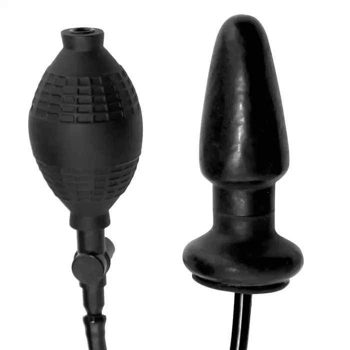 Male Sex Toys XR Brands Inflatable Butt Plug Expand Inflatable Anal Plug