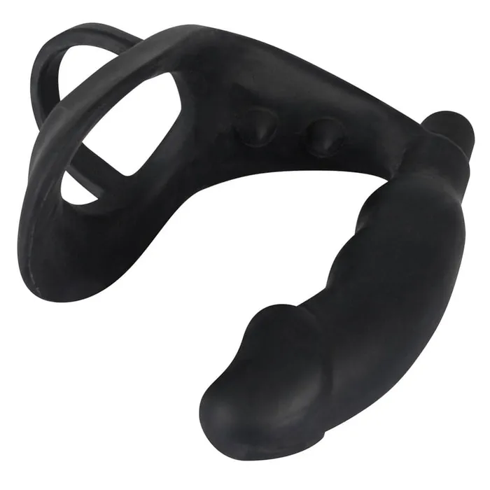Male Sex Toys You2Toys Black Velvets Cock Ring And Vibrating Anal Plug Male Sex Toys You2Toys Black Velvets Cock Ring And Vibrating Anal Plug